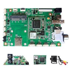T113S3核心板评估套件，集成4.3寸触摸显示屏、WIFI/BLE、CVBS输入，物联网显控解决方案